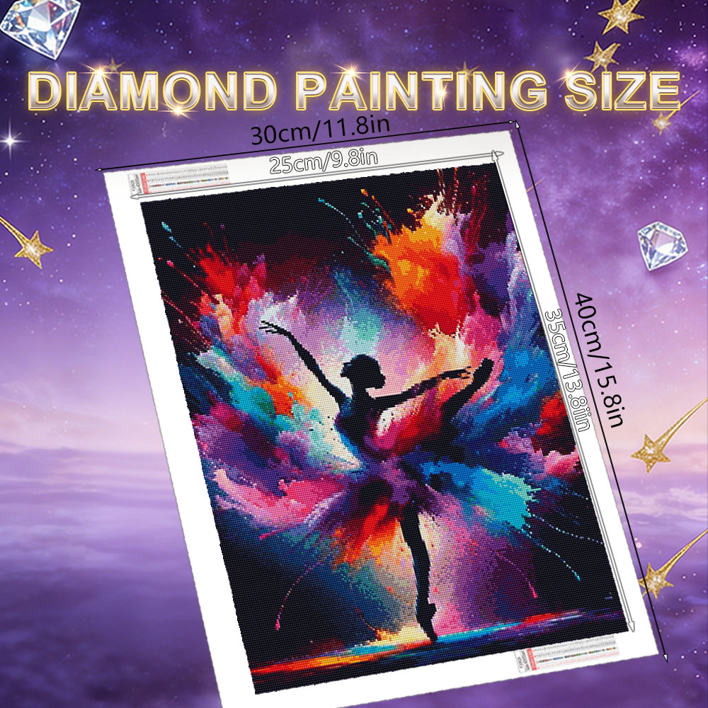 HUACAN 5D DIYダイヤモンドモザイクキット 女の子 - Resin Art Wallpaper のレビューと価格