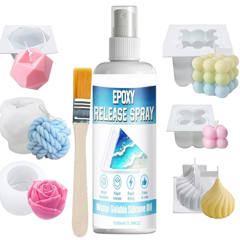 新しいエポキシモールド脱型スプレー - 滑らかなモールド除去 - Release Spray Silicone のレビューと価格