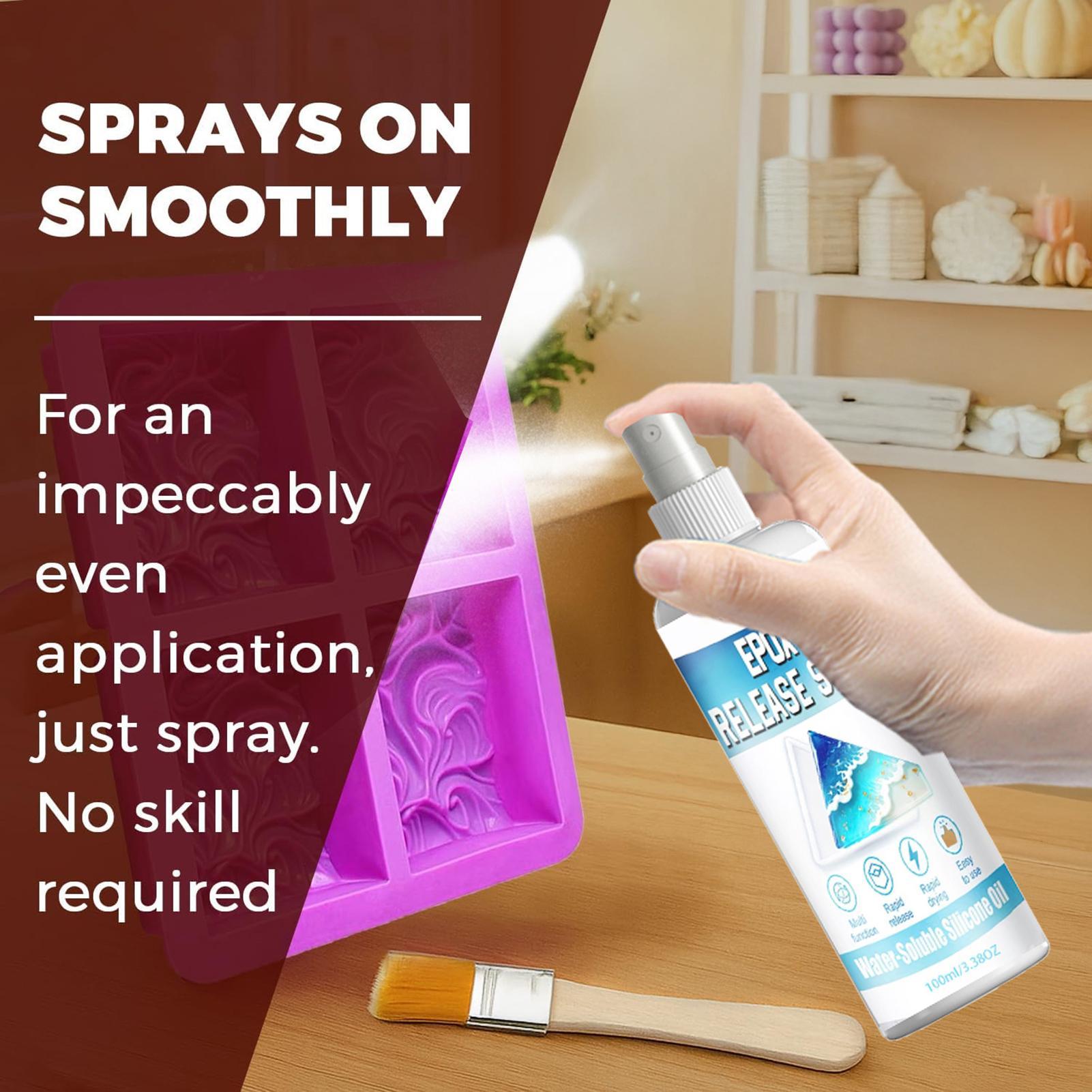 シリコーンモールドリリーススプレー 100ml モールド除去 - Release Spray Silicone のレビューと価格